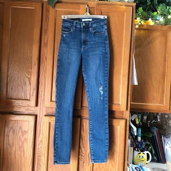 NWT Nobody Denim Blue High Rise Cult Skinny Ankle Jeans - 23 - Picture 1 of 10